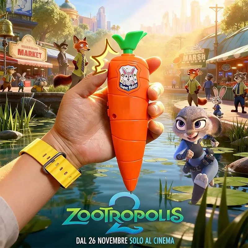 Voice Recorder Pen - Zootopia Carrot Voice Recorder Pen Cartoon