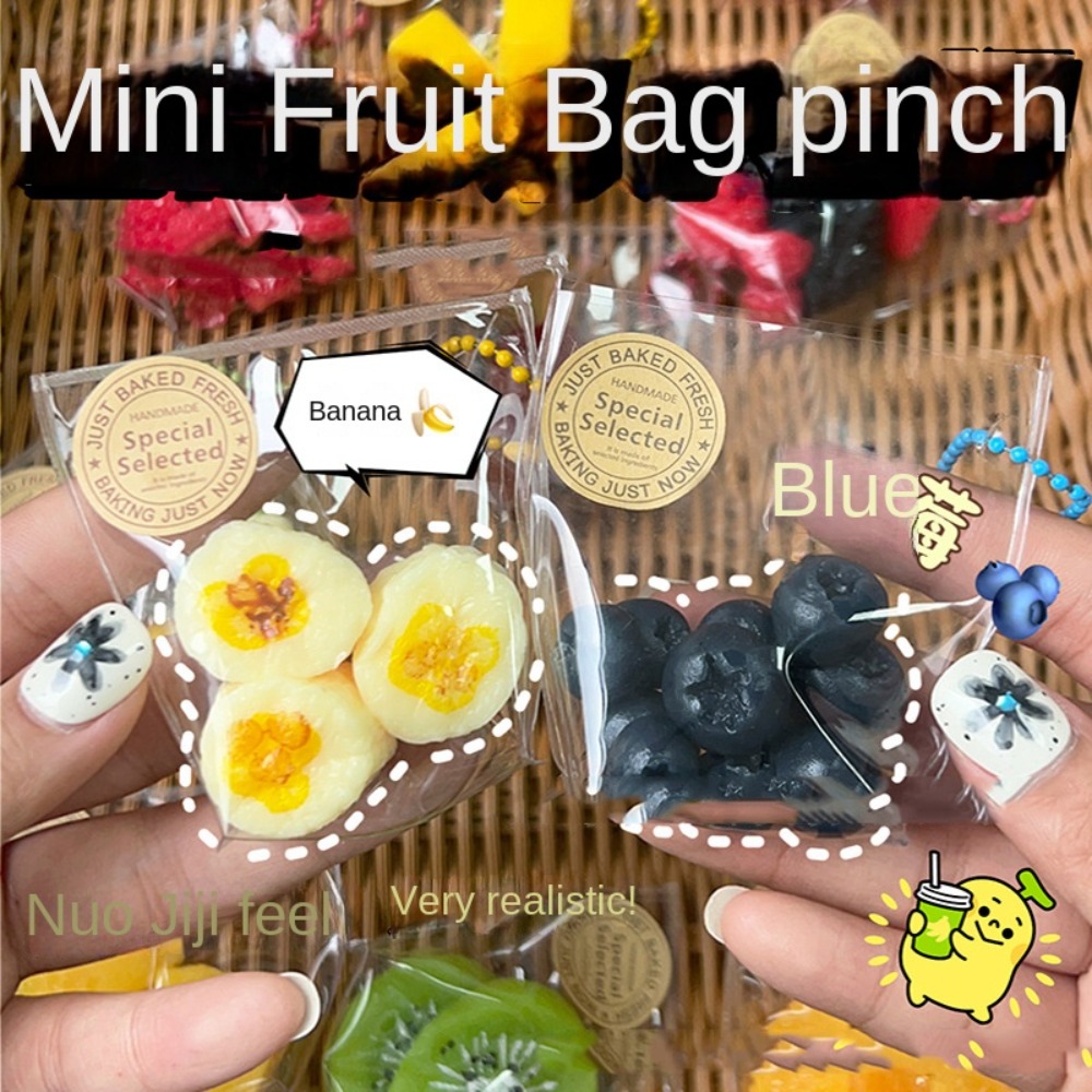 Electronics Latest Gadgets - Simulation Fruit Bag Squeeze Toys Mini