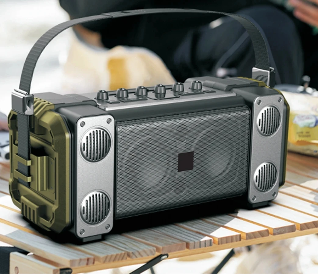 Bluetooth Speaker Waterproof - S1032 300W Subwoofer Chargeable For Outdoor