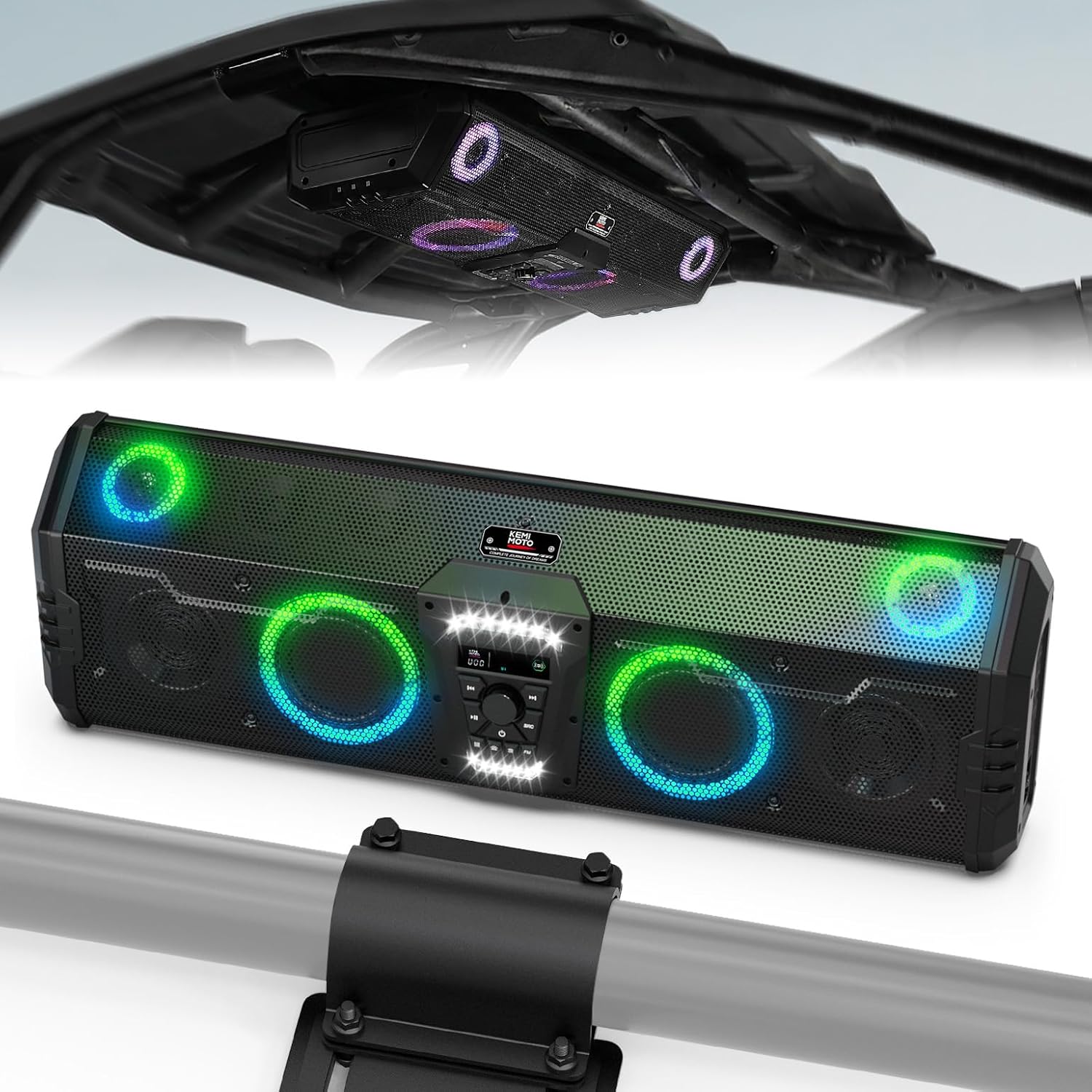 Bluetooth Speaker Waterproof - KEMIMOTO UTV 800w Deep Bass Bluetooth