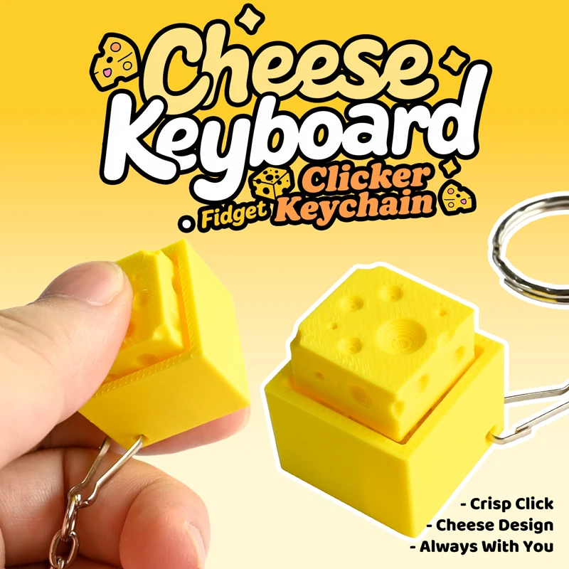 3D Printed Fidget Clicker Keyc - Electronics Latest Gadgets review and price
