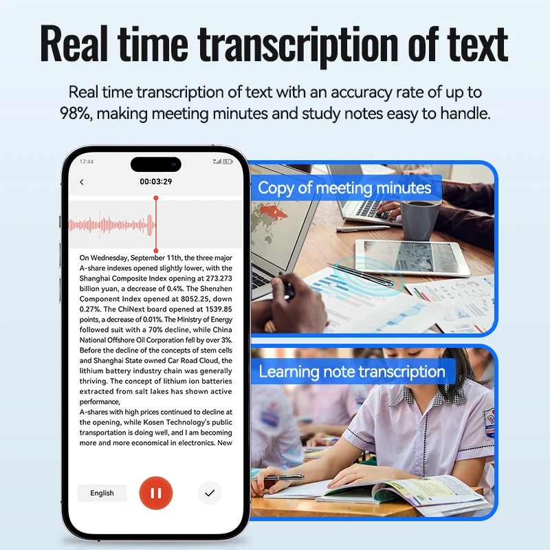 8-128GB Digital AI Voice Recor - Voice Recorder Pen review and price
