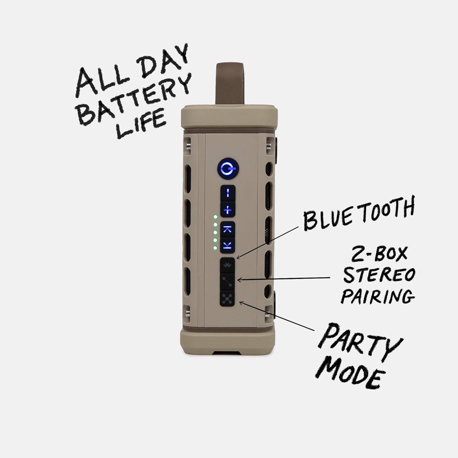 Turtlebox Ranger Large volume  - Bluetooth Speaker Waterproof review and price
