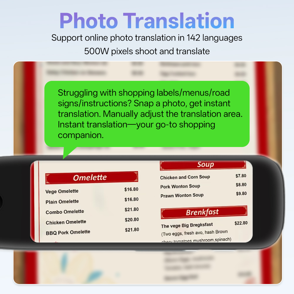 MSAI S10 Smart Scan Translator - Voice Recorder Pen review and price