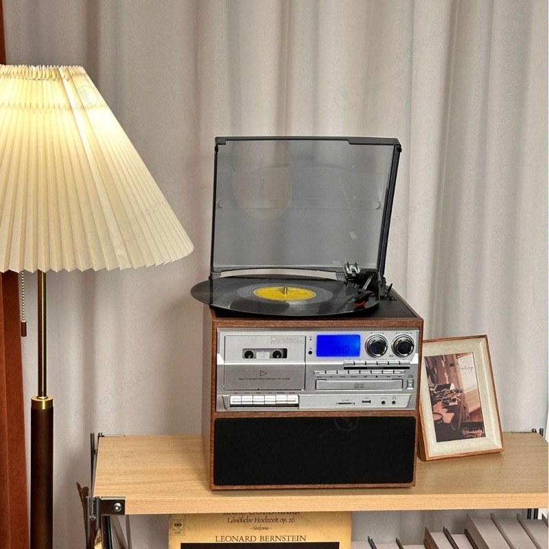 Retro Vinyl CD All-in-one Mach - Bluetooth Speaker Waterproof review and price