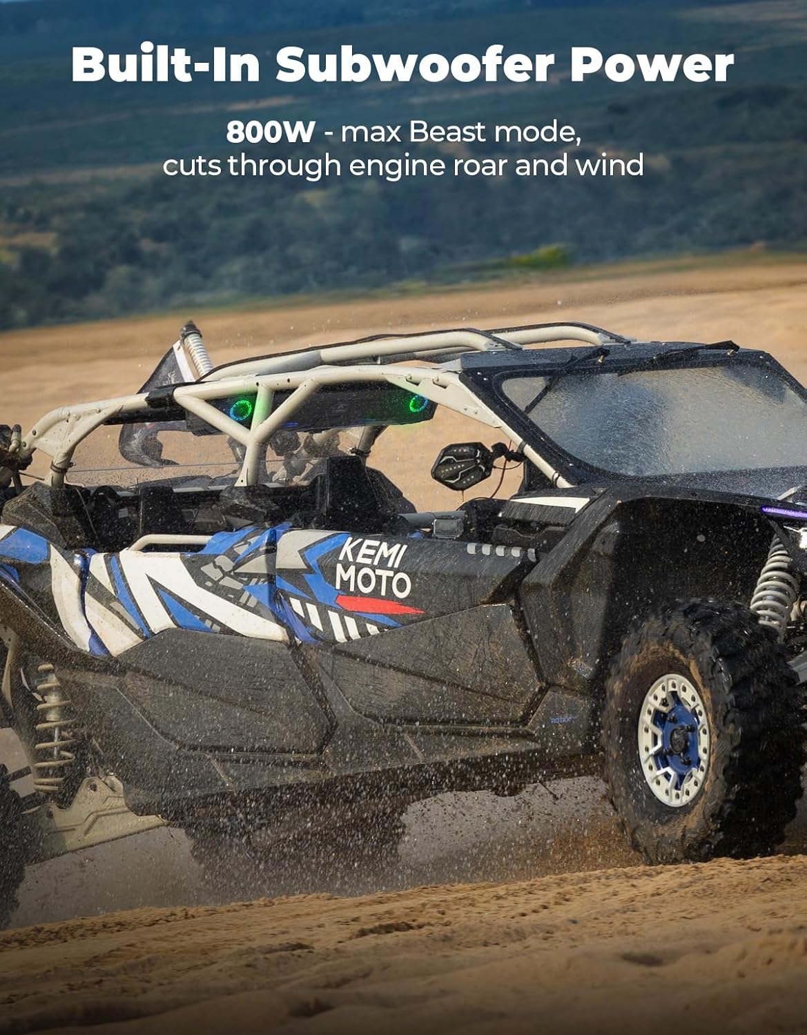 KEMIMOTO UTV 800w Deep Bass Bl - Bluetooth Speaker Waterproof review and price