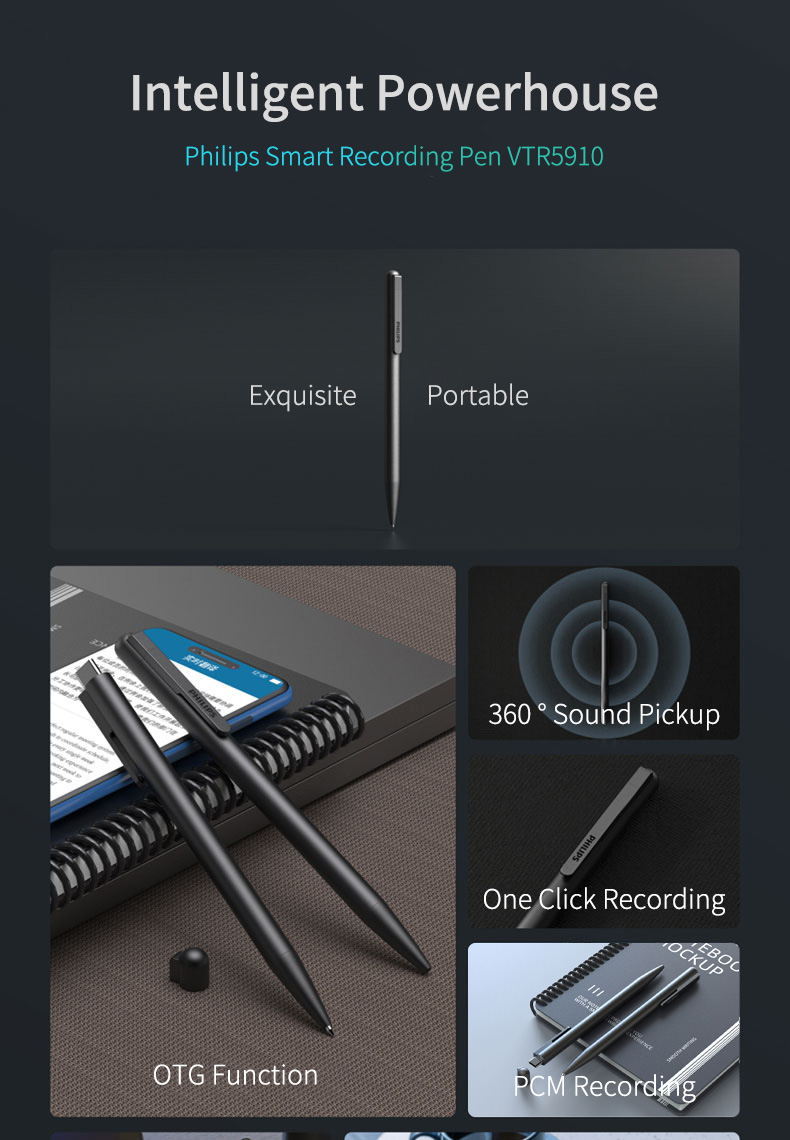 Philips Voice Recorder Pen AI  - Voice Recorder Pen review and price